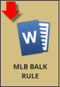 MLB BALK RULE