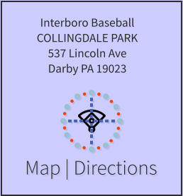 Map | Directions BERWYN/PAOLI LL Radbill Field Rte. 252 Berwyn, PA 19312