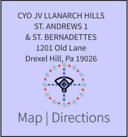 Map | Directions Marple Twp LL Baseball Upper Field 97 Church Lane Broomall, Pa 19008