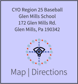 Map | Directions NPAA Baseball Field Of Dreams Urban Field 629 Harvey Rd Wallingford, Pa 19086